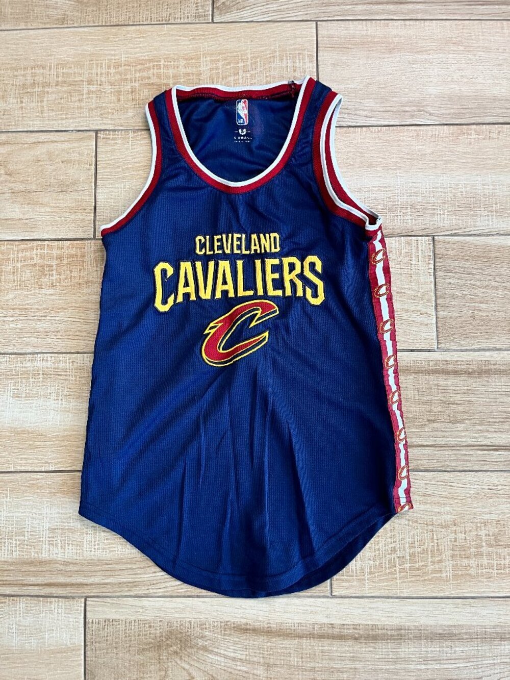 Womens NBA Blue Cleveland Cavaliers #70 Blue Jersey - XS